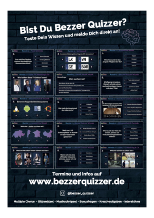 Bezzer Quizzer Pubquiz 22.10.26
